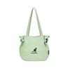 New KANGOL Nylon Large Capacity Shoulder Bag Crossbody Bag Unisex Glacier Blue/Black/Peach Pink/Mint Green/Khaki KGC1510