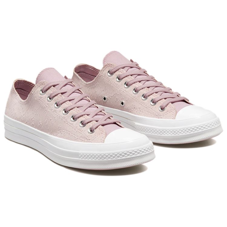 Converse Chuck 70 Low Hybrid Texture Unisex Sneakers Pink Himalayan-Salt White 171351C