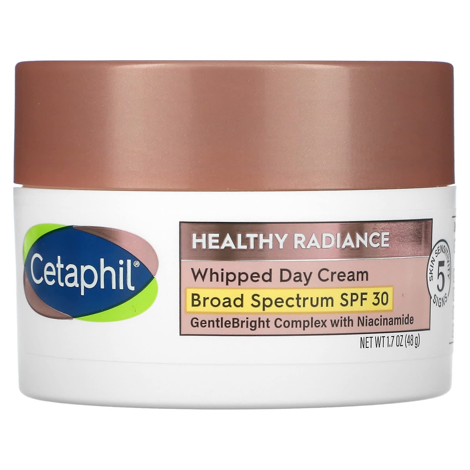 

Здоровое сияние, Взбитый дневной крем, SPF 30, 48 г(1.7 унции)