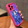 Blue Lock Reo Mikage Verdickte TPU Handyhülle für iPhone 17 16 15 14 13 12 11 Air Pro Max Plus Bunte Hülle