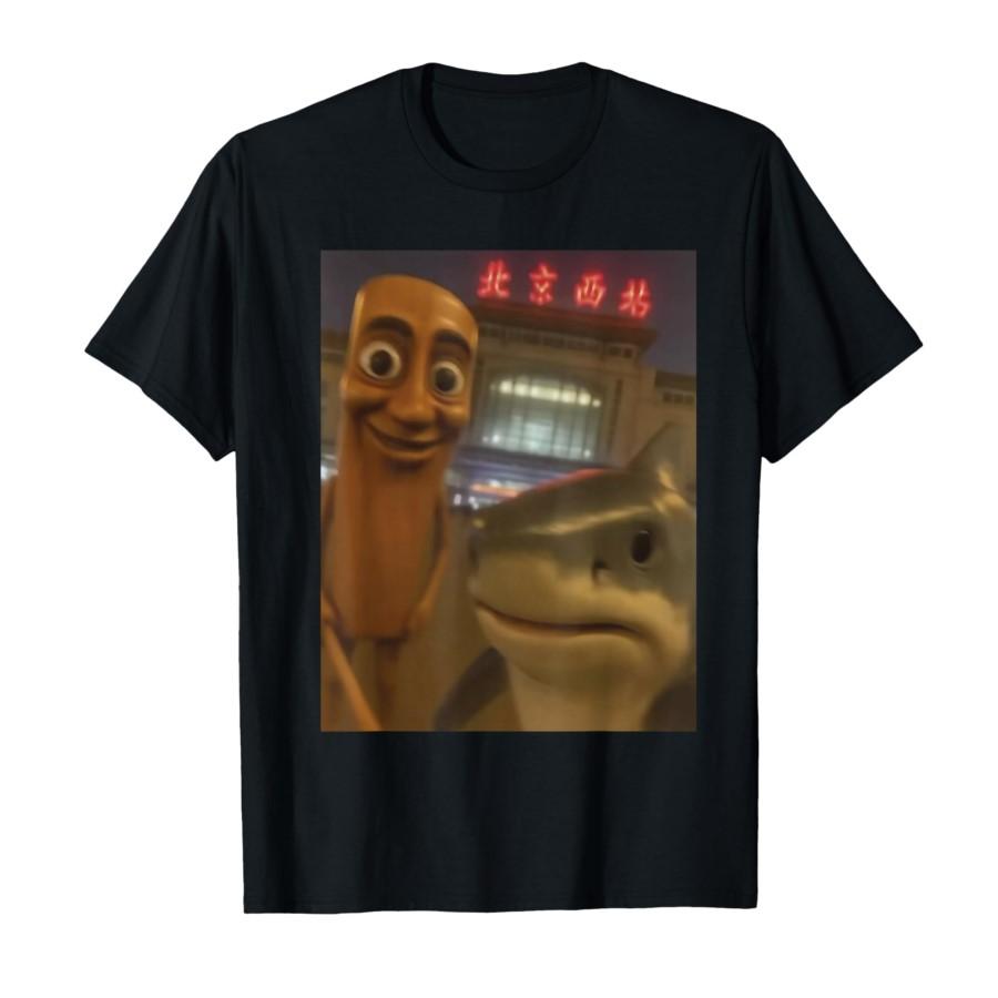 

Tralalero Tralala & Tung Tung Sahur Italian Brainrot T-shirt For Men Women 100% Cotton T Shirts Short Sleeve Tops 0225-1 - Me... S разноцветный