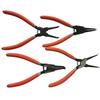 4Pcs Circlip Pliers Set Retaining  Retainer Ergonomic Handle Industrial Hand Tool