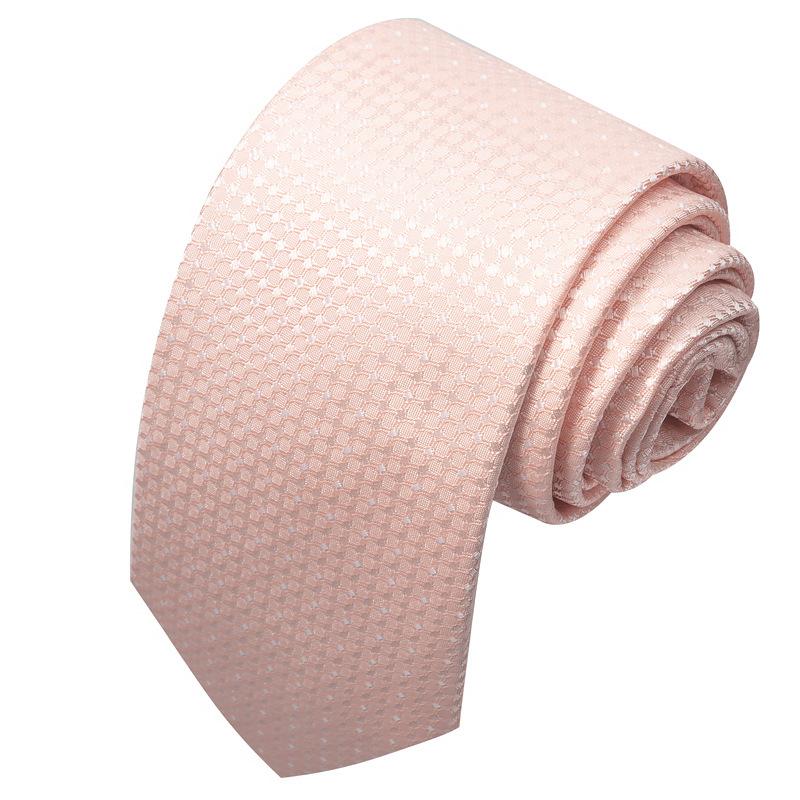 Dress Men'S Tie Fashion 8Cm Tie Casual Business Versatile Polyester Silk Tie