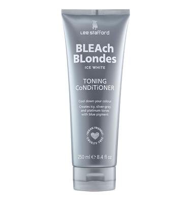 Après-shampoing pour cheveux avec pigment bleu Bleach Blondes Ice White Toning Conditioner 250 ml