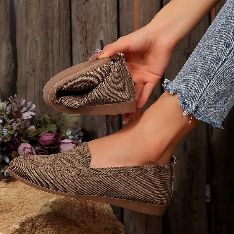 New Single-shoe, Shallow-mouthed, One-foot, Lazy Flat Casual Women's Shoes
