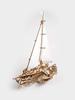 Ugears Trimaran Yacht 70059 Wooden Puzzle, Crafts & Model Building Kit, No Glue or Tools Required, for Adults