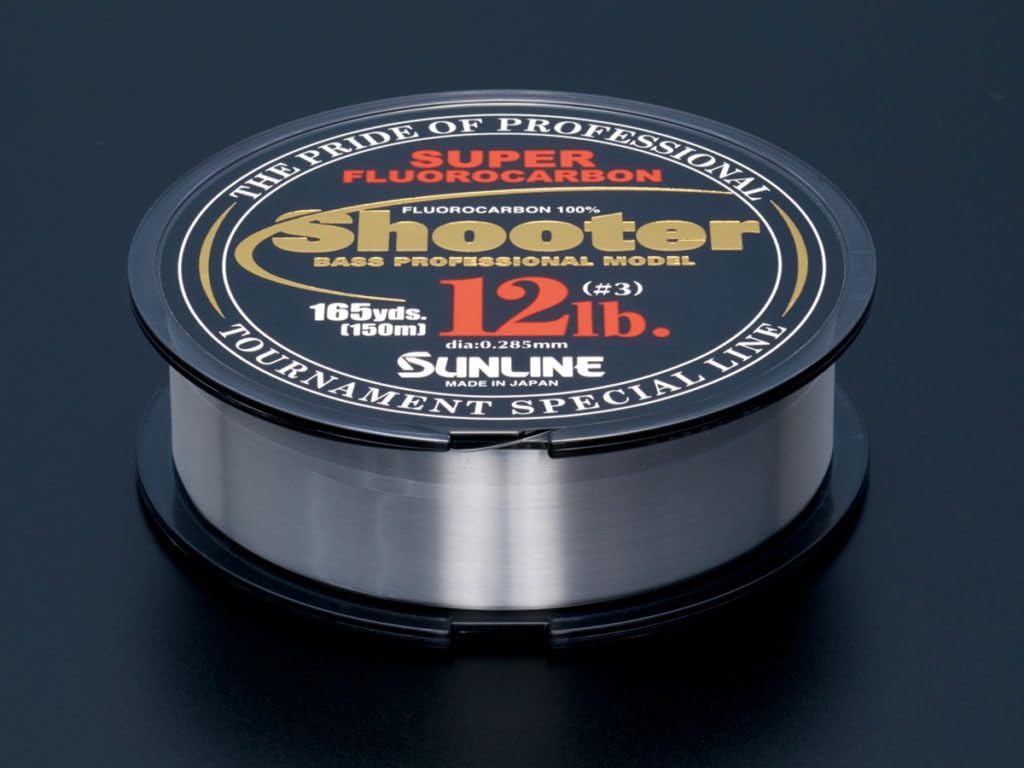 SUNLINE Bass Fishing Fluoroline Shooter Finesse Special 100m Natural Clear