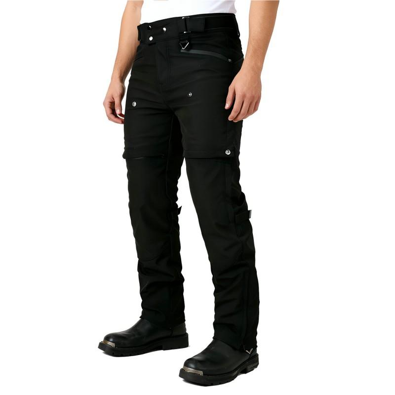 VOLERO Motorcycle Protective Riding Pants With Silicone Padding Waterproof Windproof Breathable High-Waist Crash Protection Gear