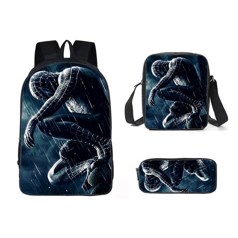 Backpack Piece Three Set Waterresistant Material Kids For