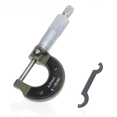 Weltgroßhandel Außenmikrometer 0-25 mm / 0,01 mm Messschieber Messwerkzeuge mit Box