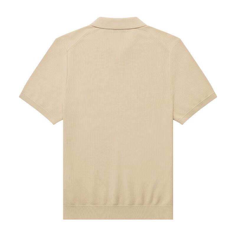 HAZZYS Men's 2025 Summer Short-Sleeved Knit Polo Shirt