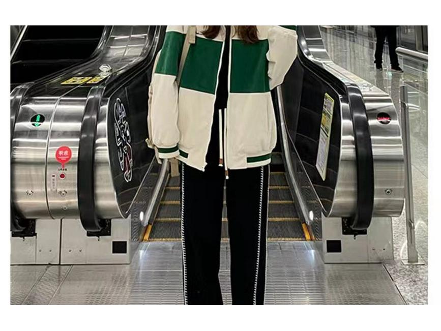 Women's Plus Size Black High Waist Wide Leg Sports Pants - Early Autumn Casual Loose Fit with a Slimming Effect