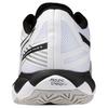 Mizuno Wave Enforce Tour 2 Comfortable Fit Shock Absorption Durable Low Top Tennis Shoes Unisex Sneaker White Black 61GA260009