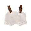 17cm Doll Clothes Overalls Baby Pendant Clothes Suspender Pants Clothes Replacement Trend Gift