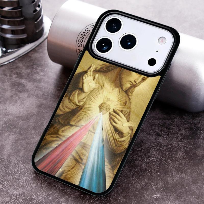 Divine Mercy Jesus Phone Case For iPhone 17 16 15 14 13 12 11 Pro Max Plus 17Air Soft Silicone Cover