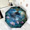 Wolf Heart Floral Fantasy Umbrella Is Suitable For All Seasons Including Home Travel And Outdoor Activities Multi Functional Umbrella S8