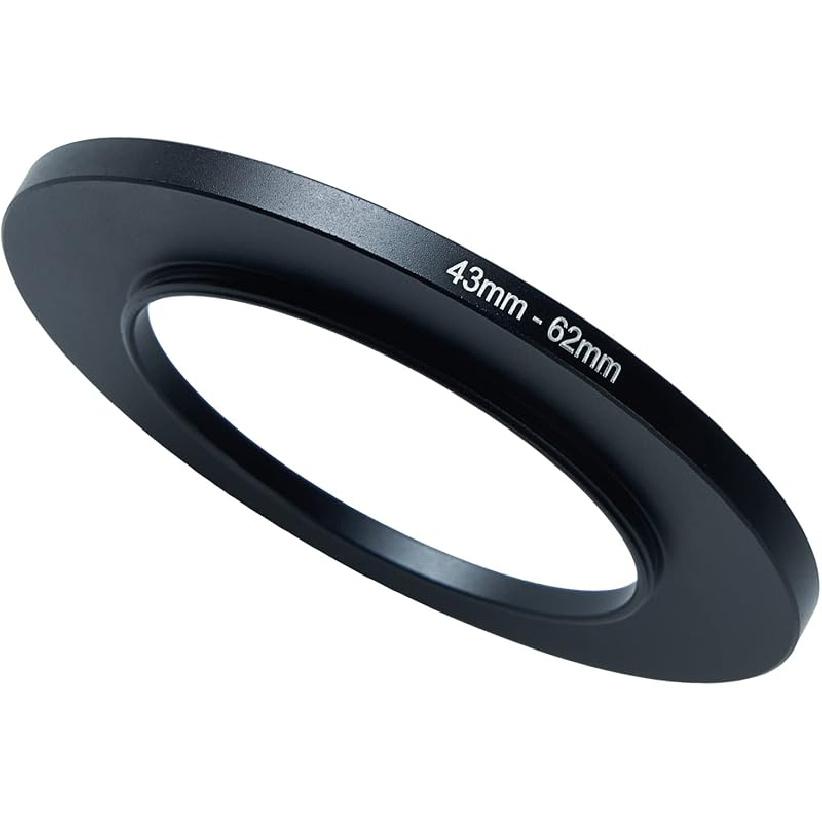 49mm To 58mm Step-Up Ring Filter Adapter for All Brands UV ND CPL Metal Ring Step-Up Rings Adapter Filter (49mm-58mm)