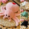 Stuffed Animals Simulation Spider Plush Toy Black Spider Spider Reptile Plush Toy Birthday Gifts