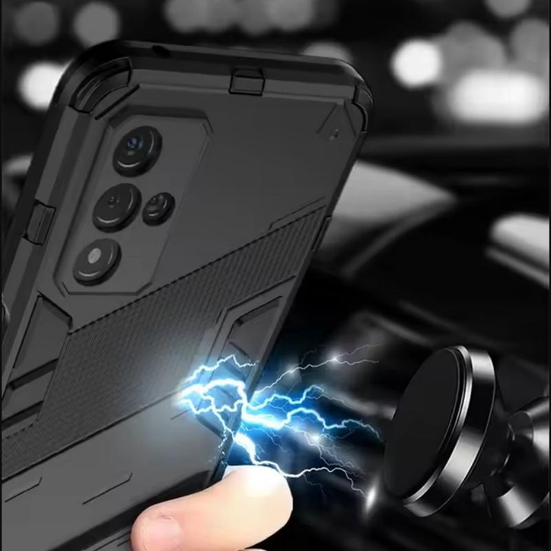 Für Xiaomi Poco X7 Pro 5G Hülle Auto Magnetische Halterung Armor Cover für Poko Poxo Pocco Little X 7 Pro X7Pro Kameraschutz Coque