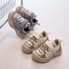 Autumn Breathable Mesh Kids' Outdoor Sneakers, Boys' Soft-Sole Anti-Kick Casual Shoes, Comfortable Toddler Running Shoes.