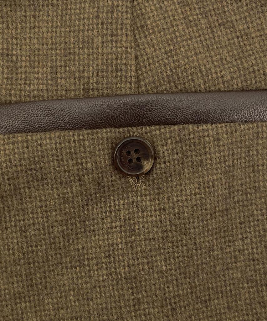 Sseomweeobeoteo Louin Wool Short Pants - Brown