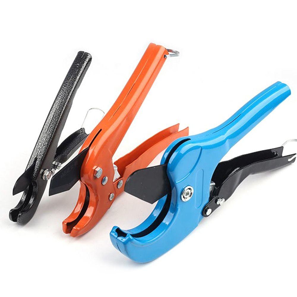 Ratchet PVC Pipe Cutter Aluminum Alloy Body Plastic Pipe Cutter New PVC Cutter Tool  Plumbing Pipes