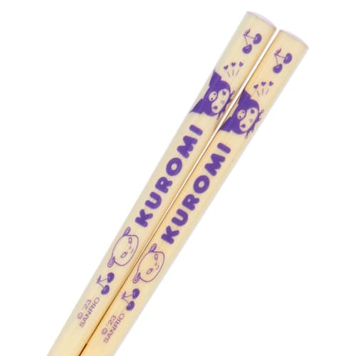 Sanrio Kuromi Chopsticks & Case 016071
