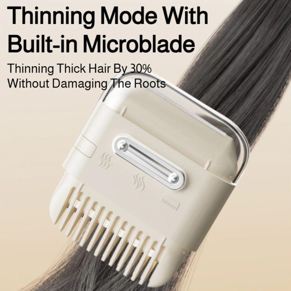 Plastic Detachable Hair Clipper Rounded Corners Bangs Trimming Tool Thinning Hair