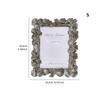 Ginkgo Gold Square Table Display: 5-inch, 6-inch, 7-inch, 8-inch Resin Photo Frames