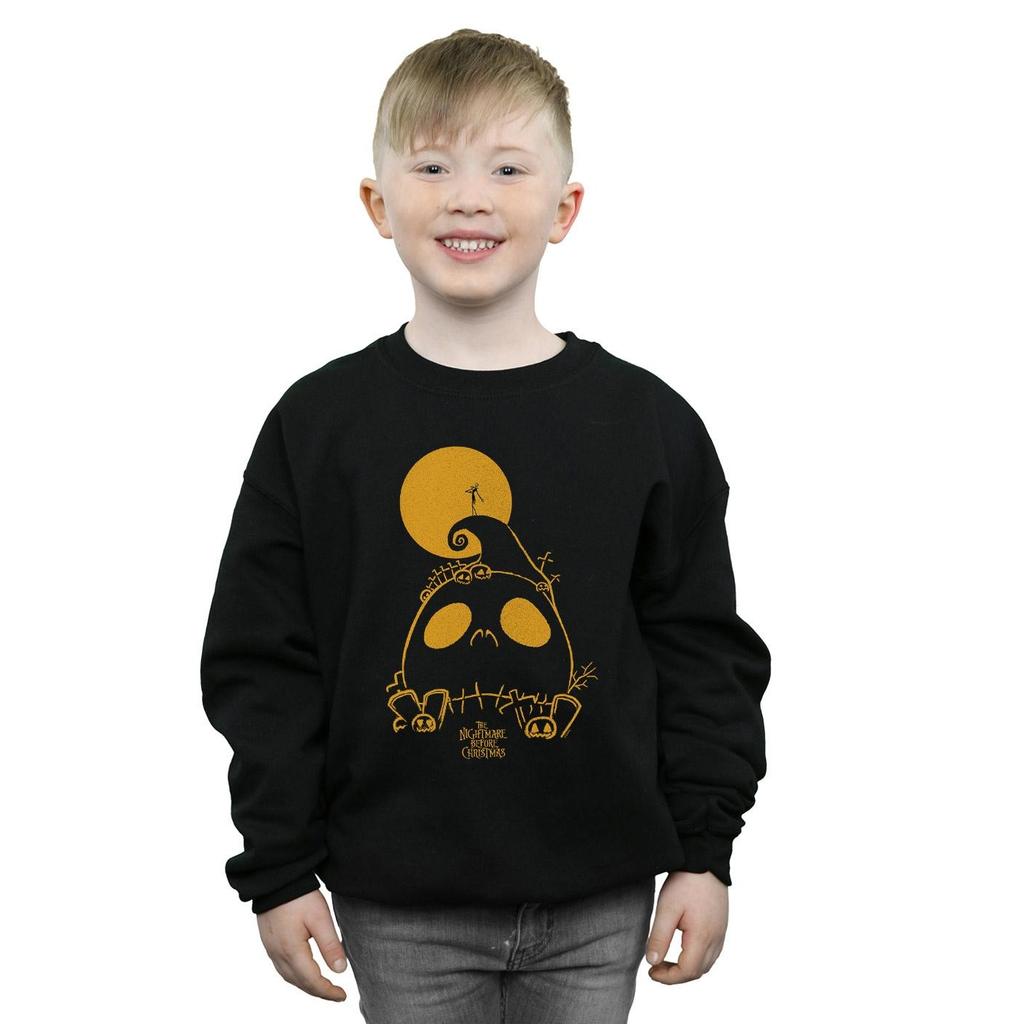 Disney Nightmare Before Christmas Jack Skellington Friedhof Sweatshirt für Jungen
