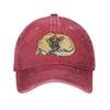 Punk Unisex Cotton Sleeping Golden Retriever Baseball Cap Adult Animal Dog Bear Adjustable Dad Hat Women Men Hip Hop