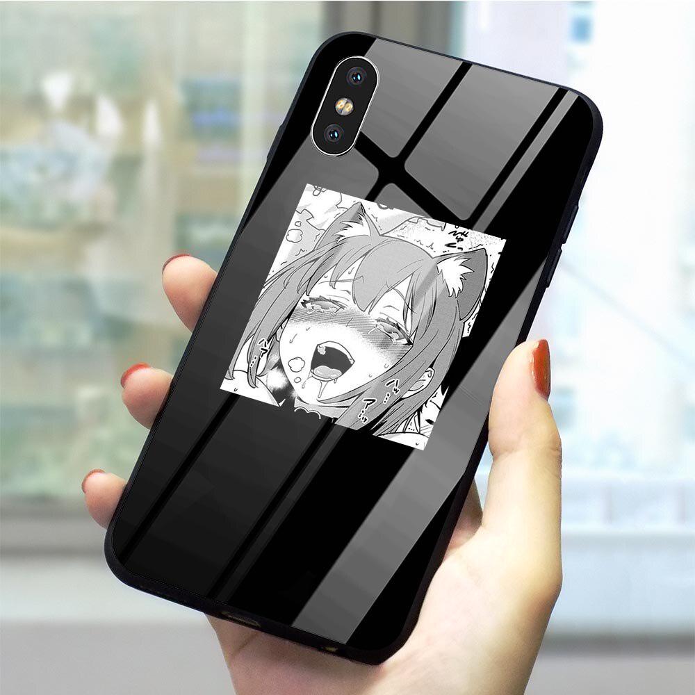 Buy Japan S Anime Girl Phone Cover For Huawei P30 Iphone Xiaomi Samsung Case Glass Shell At Affordable Prices Free Shipping Real Reviews With Photos Joom