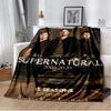 Supernatural join the hunt Throws Blanket Sofa Hiking Picnic Super Soft Quilt Fashion Bed Thermal Flannel Blanket birthday gift