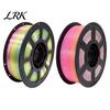 Candy Color PETG Filament Rainbow Gradient for 3D Printer, 1.75mm 1Kg Spool Decorative Ornament Filament, Multicolor Most Printers High Speed Printing