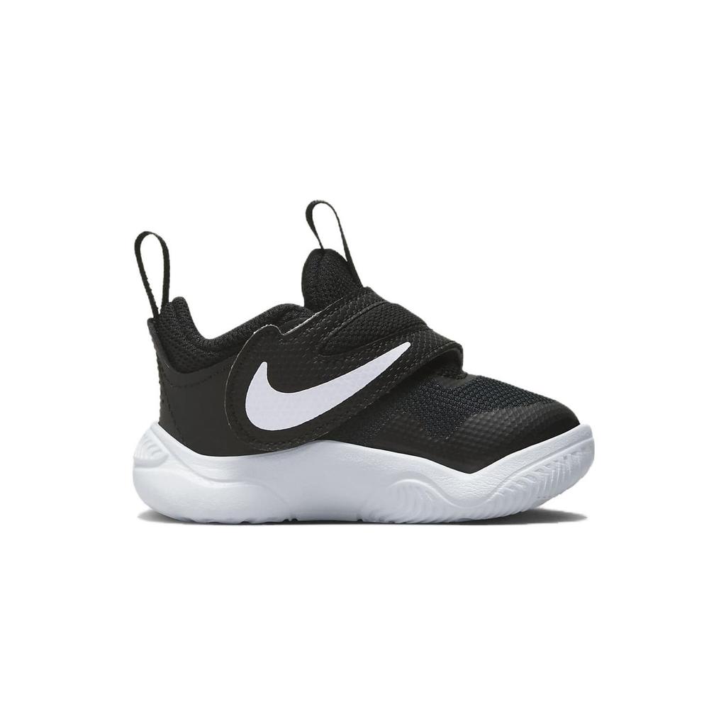 Nike Team Hustle D11 TD Black White Baby Sneakers DV8995-002