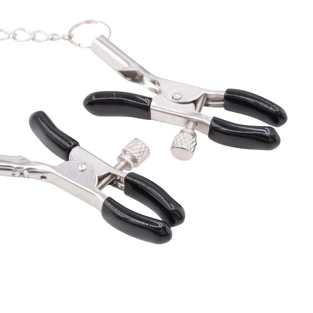 Sexy Nipple Clamp Nipple Vagina Stimulation SM Female Slave Training Nipple Clamp Couple Flirting Adult Supplies Alternative Sex Toy