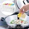 Transparent Jar Set Kitchen Storage Container With 6 Cans And 1 Base Detachable Storage