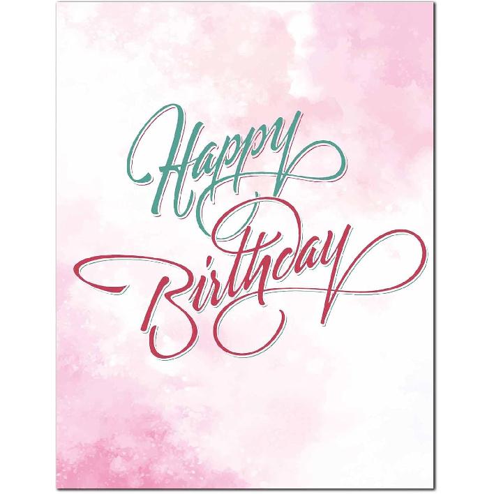 DUGUTUL Watercolor Stationary Paper, 100 Gsm Printer Paper 8.5 X 11, 12 Designs, Double-Sided, Colored Paper for Writing Letters and Invitations,