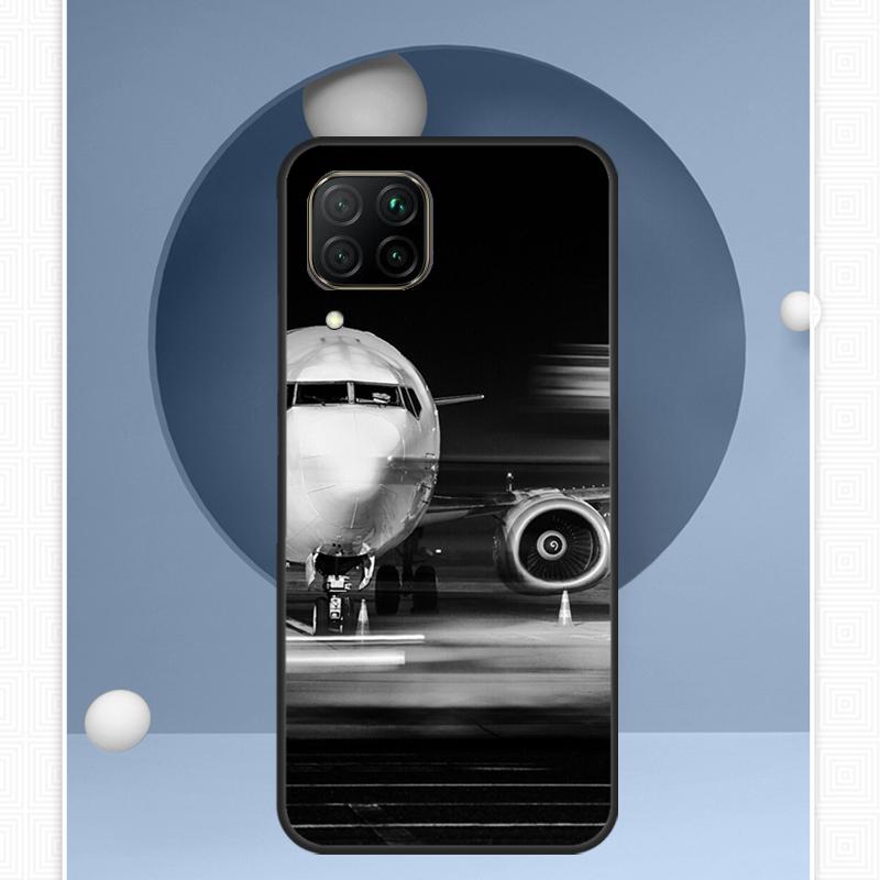 Aircraft Airplane Fly Travel For Huawei Nova 12s 12i 11i 8i Y91 Y60 Y70 Y72 Y90 Y61 9 10 SE P20 P40 Lite P30 P60 Pro Case