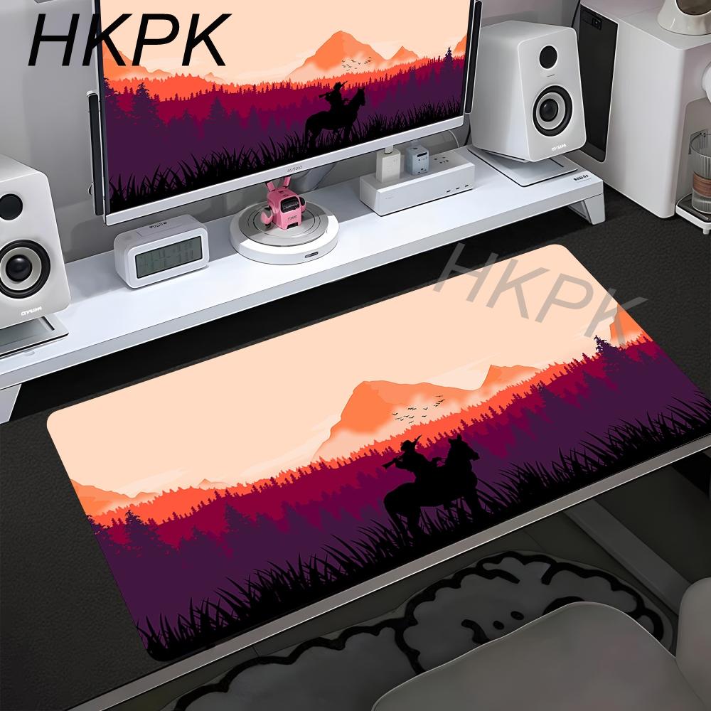 Red Dead Redemption  Large Mouse Pad Game Desk Mat Keyboard Ergonomic Office Rubber Game PC Nonslip Antifray Home Custom Best