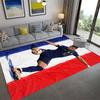 2025 Neuer Kylian Mbappé Teppich für Wohnzimmer Schlafzimmer Zuhause Sofadekoration, Kinder spielen Rutschfeste Fußmatte