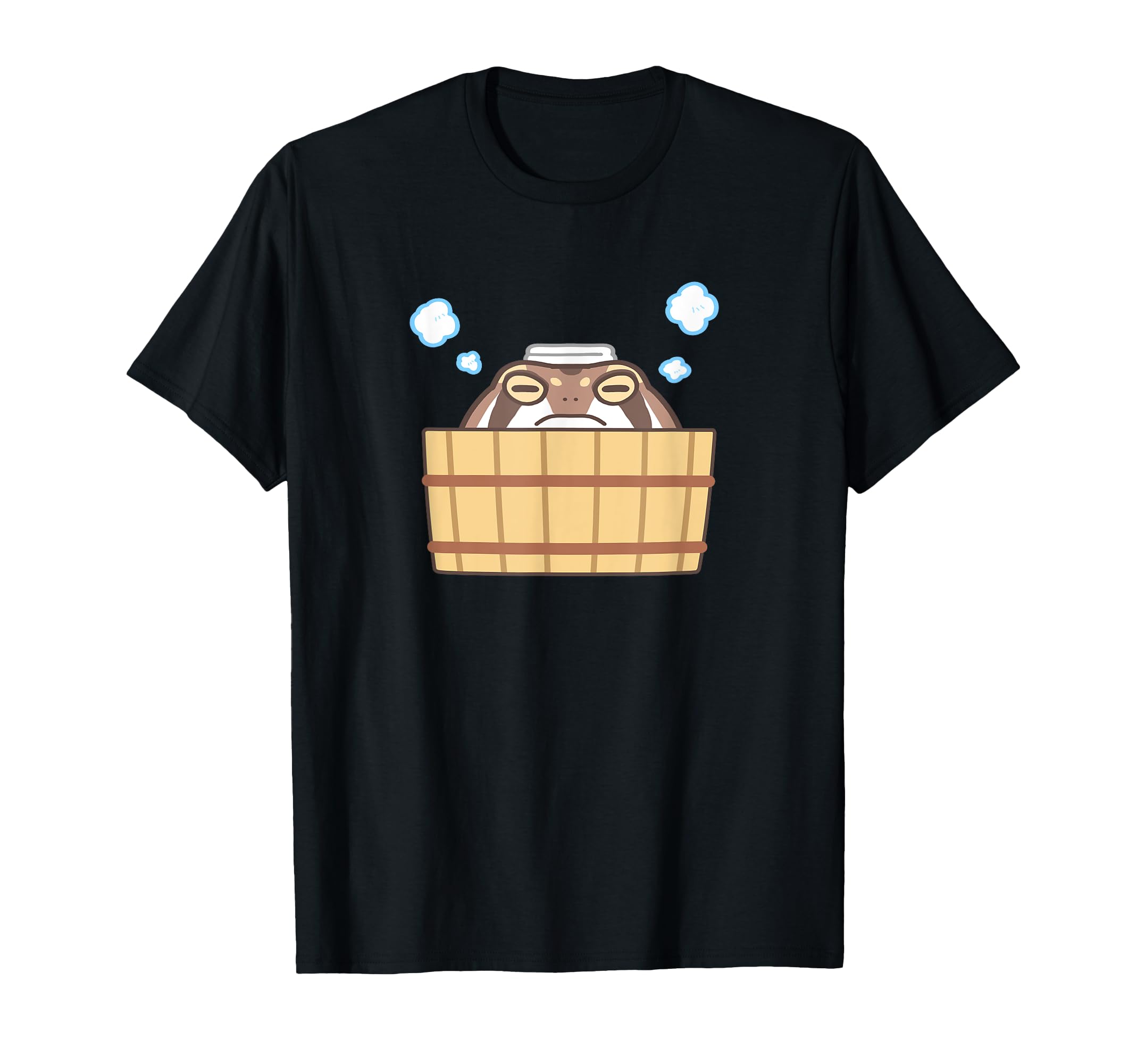 

[7CATS] American Frog Bathtime Cute Frog Gift T-Shirt