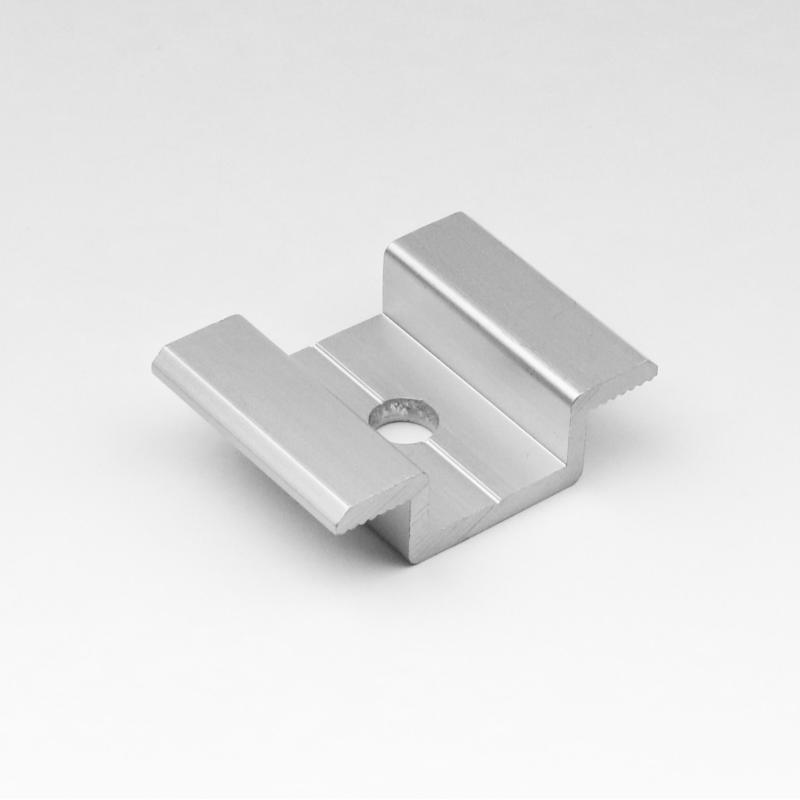 Solar Panel Mid Clamp Heavy Duty Aluminum Rust Resistant Strong Fixation for Portable Solar Panel Setup