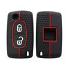 1x Soft Silicone Car Key Case Cover Protected Shell for Peugeot 208 2008 308 3008 508 408 307 4008 for Citroen C3 C4 C5 C6 C8