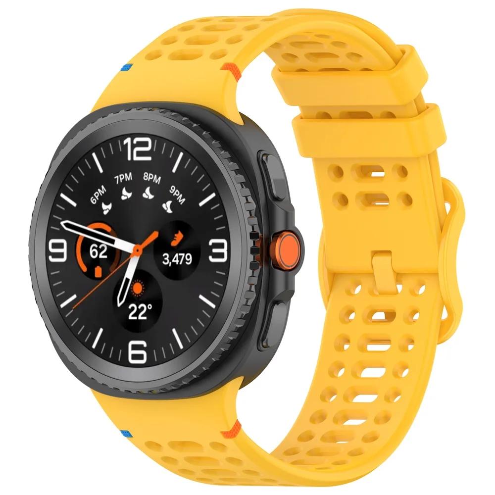 Offizielles Silikonarmband für Samsung Galaxy Watch 8 40mm/44mm Uhrenarmband Verstellbares Armband Galaxy Watch 8 Classic Zubehör