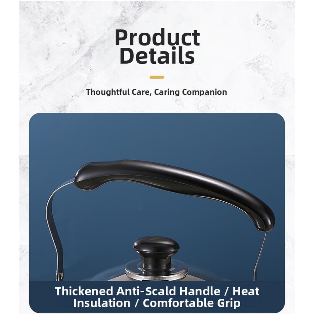 Easy Cleaning Spout Stainless Steel Kettle Whistling Water Kettle