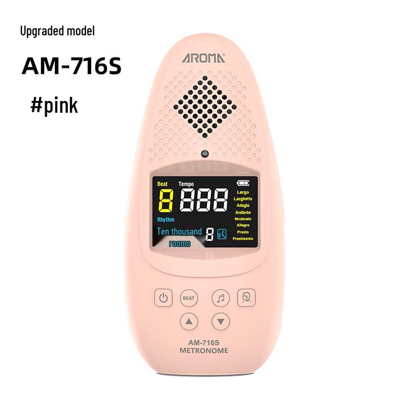 Anoma AM-716S Rechargeable Vocal Metronome for Piano, Guitar, and Drum Kit.