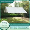 Tragbares Outdoor-Sonnensegel, regendichtes Zelt-Tarp für Camping und Strand