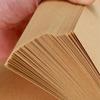 HningBuyox 300 PC Kraft Paper Sheets Brown Printer Paper 120g Double Size Brown Stationery Paper for Arts Craft Drawing DIY Pro