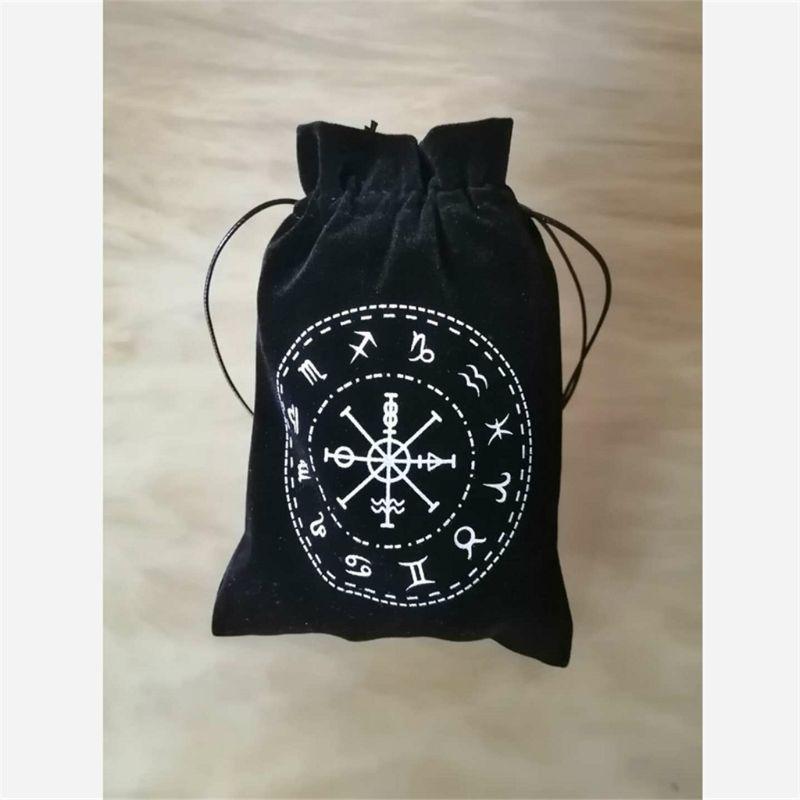 Divination Pendulum Divination Tablecloth Board Game Tarot Velvet Storage Pouch